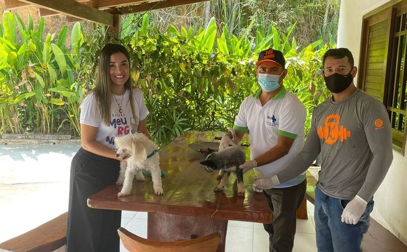 Vacinação Antirrábica inicia casa a casa em Santana do Mundaú