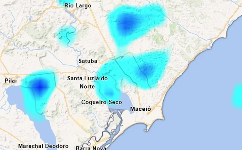 Alagoas entra em estado de atenção por chuvas intensas até quarta-feira