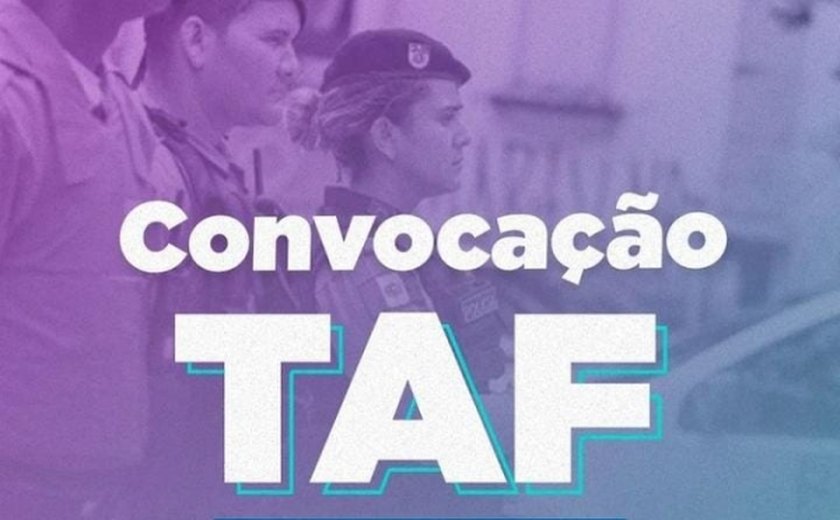 Governo convoca candidatos ao cargo de Soldado da PM para aplicação do TAF