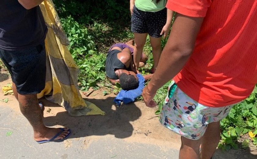 Vítima de roubo é espancada, jogada em área de mata e fica mais 12 horas sem socorro em Marechal Deodoro