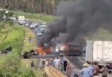 Tragédia na BR-020: Batida entre van e caminhão deixa cinco mortos e 11 feridos