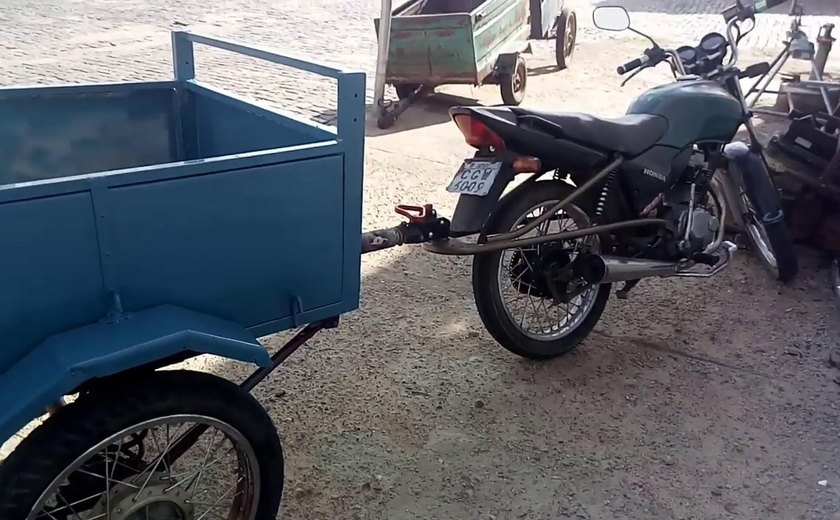 Uso de carretinha para motos: DER explica o que diz a lei