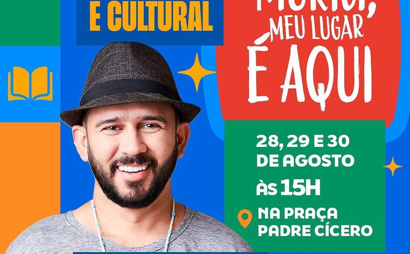 Prefeitura de Murici realiza nesta semana 1ª Mostra Literária e Cultural municipal