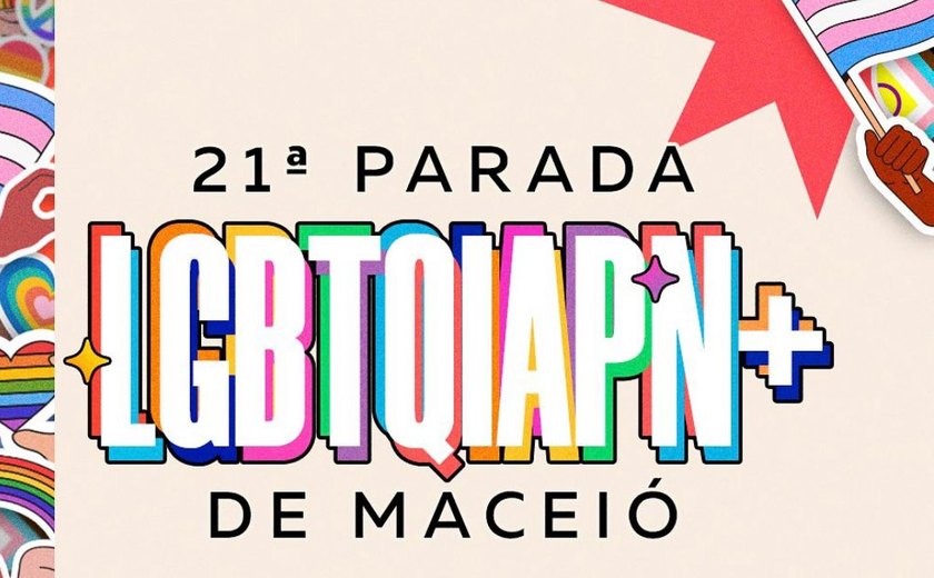 Parada do Orgulho LGBTQIAPN+ em Maceió, ocorrerá nesse domingo (26)