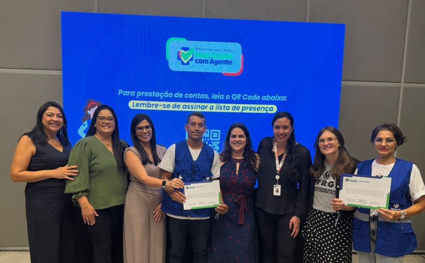Santana do Mundaú é destaque na 2ª Mostra Nacional Mais Saúde com Agente