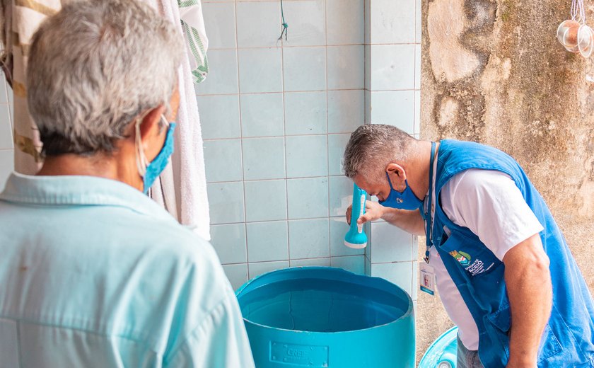 Mais de 16 mil imóveis serão inspecionados em ações de combate ao Aedes Aegypti em Maceió