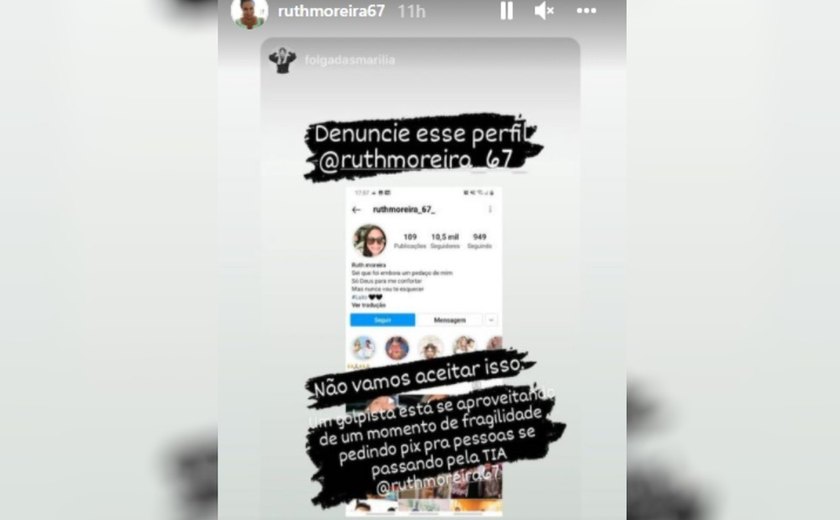 Mãe de Marília Mendonça denuncia que golpistas criaram perfil falso com nome dela para pedir dinheiro