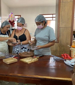 São José da Laje oferece curso gratuito para confecção de ovos de Páscoa