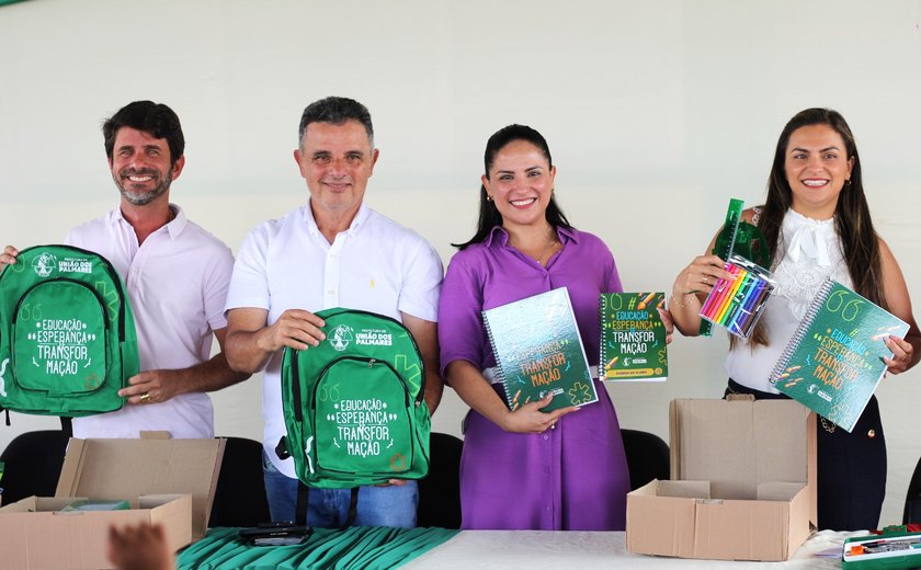 Prefeitura de União inicia entrega de mais de 10 mil kits escolares para alunos da rede municipal de ensino