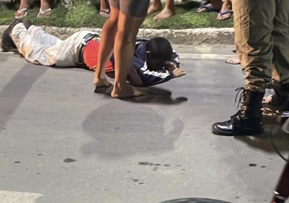 Homem tenta fugir da polícia, atropela inocente e é detido em Ibateguara
