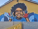 Murais coloridos resgatam história e identidade de União dos Palmares