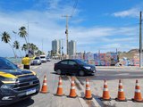 Corrida modifica o trânsito na orla de Jacarecica, em Maceió