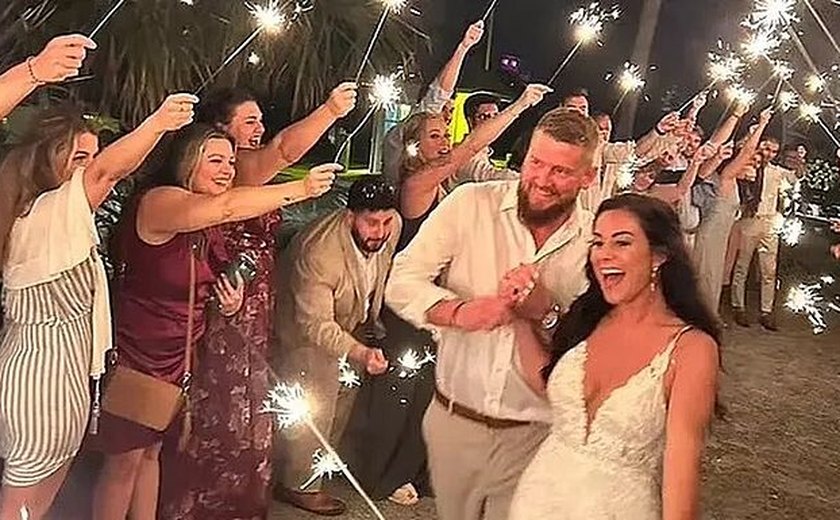 Noiva morre atropelada por motorista bêbado logo após a cerimônia de casamento