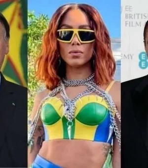 Bolsonaro debocha de Anitta e DiCaprio: 'É preciso dar o exemplo'