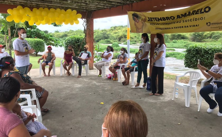 Prefeitura de Branquinha reforça a valorização da vida e da saúde mental