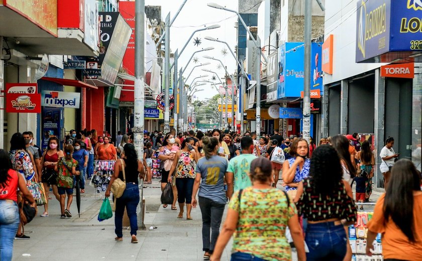 Lojas do Centro de Maceió irão funcionar em horários especiais aos domingos de dezembro