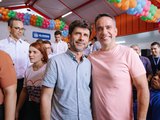 Prefeito Junior Menezes recebe o Governador Paulo Dantas para assinatura de ordens de serviço em União dos Palmares