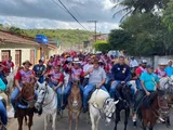 Com Isnaldo e Remi, prefeito Neno Freitas participa da 8ª cavalgada dos amigos em Branquinha