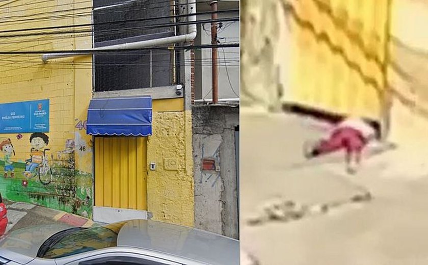 Criança foge de creche e é encontrada ferida 3 horas depois