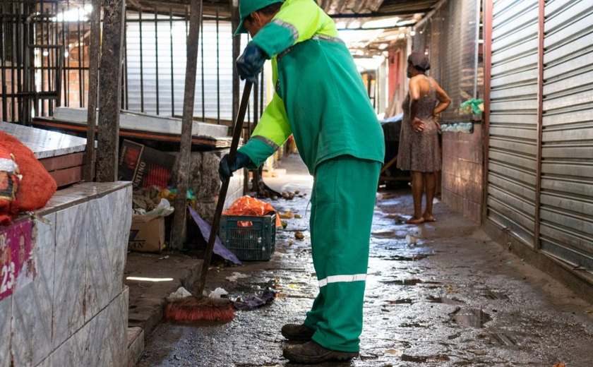 Limpeza do Mercado da Produção desta segunda (27) é remarcada