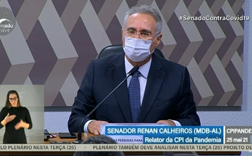 Após discussão em CPI, Renan Calheiros usa as redes sociais para atacar Governo Federal