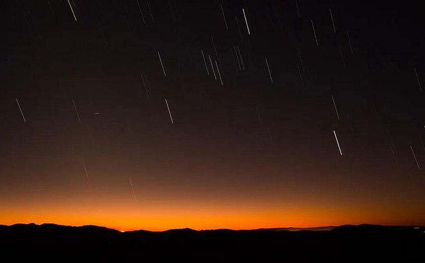 Maio terá chuva de meteoros de rastros do cometa Halley