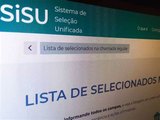 Inscrições para o Sisu terminam nesta sexta-feira (24/2)