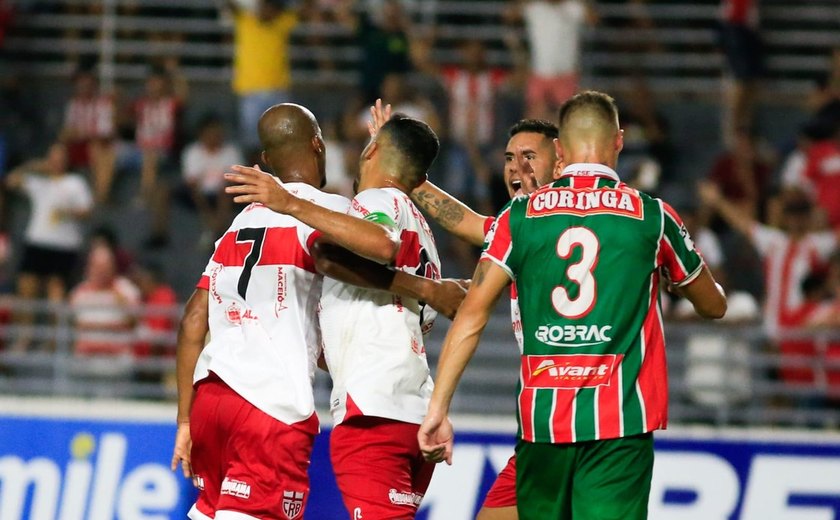 CRB vence CSE e se consolida na liderança isolada do Alagoano: 3 a 0