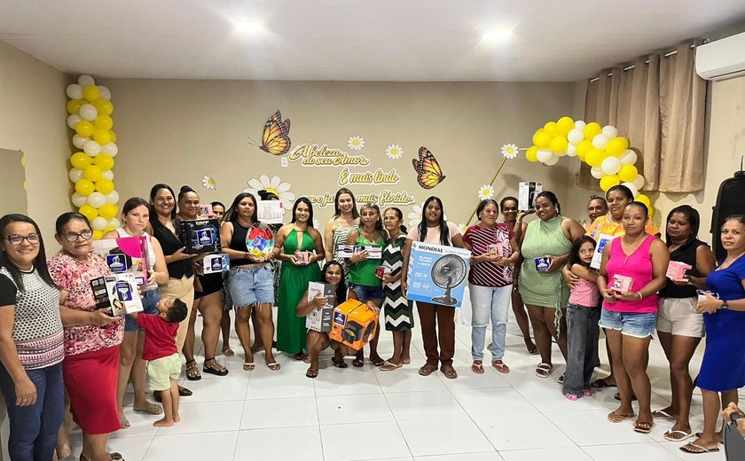 Assistência Social de Branquinha promove comemoração do Dia das Mães