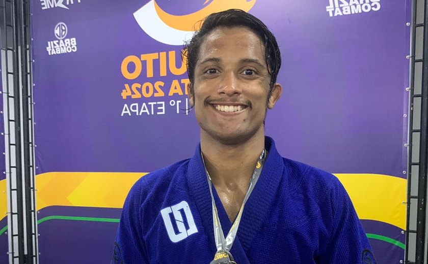 Atleta palmarino de Jiu-Jitsu é campeão na primeira etapa do Circuito Paulista