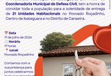 Prefeitura de Ibateguara realizará entrega de 21 unidades habitacionais no próximo dia 17
