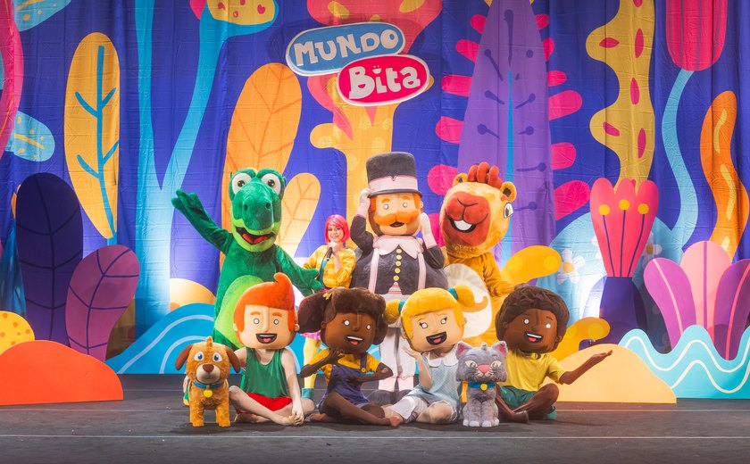 Mergulhando no universo animal, Mundo Bita chega a Maceió com o show “Festa dos Bichos”.