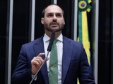 PGR pede condenação de Eduardo Bolsonaro por coação contra ministros do STF