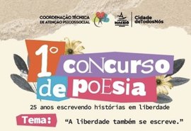 Secretaria de Saúde de Maceió abre concurso de poesia sobre luta antimanicomial
