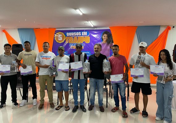 Emprega Mais Alagoas ultrapassa a marca de 1,3 mil trabalhadores capacitados no estado