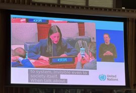 Diretora da Casa do Autista de Maceió leva experiências brasileiras à ONU