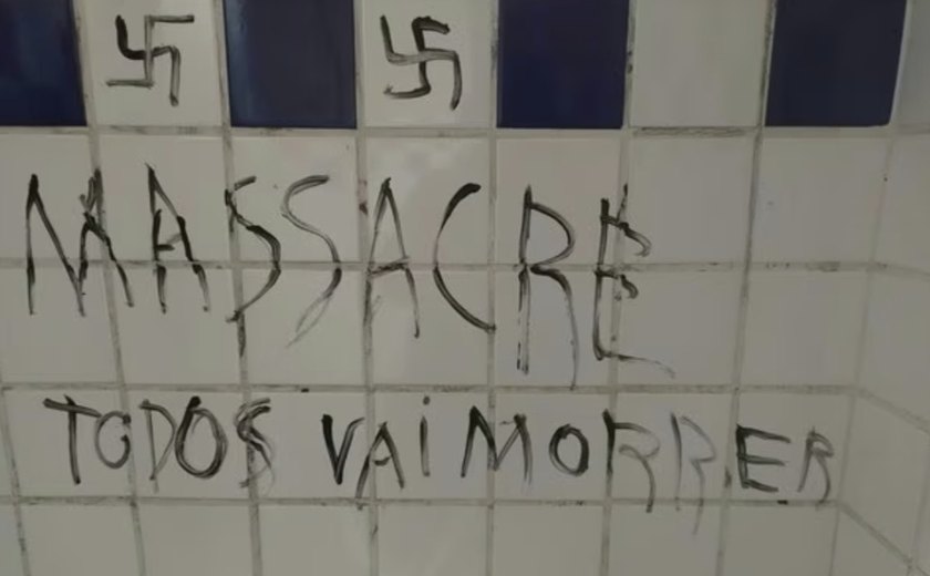 Adolescente é apreendido por ameaça de ataque e apologia ao nazismo em escola de Penedo (AL)