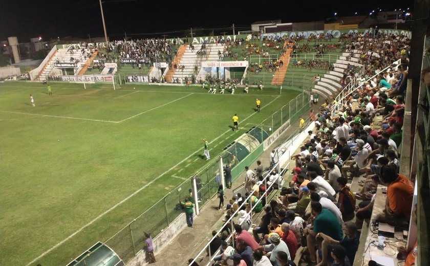 ASA vence Coruripe no Gerson Amaral e encara o Aliança nas semis da Copa Alagoas: 1 a 0