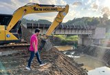 Prefeito André Castro acompanha andamento de obras na zona rural