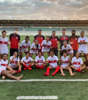 CRB goleia o Atlético Alagoano e vai à final do Estadual Feminino: 7 a 0