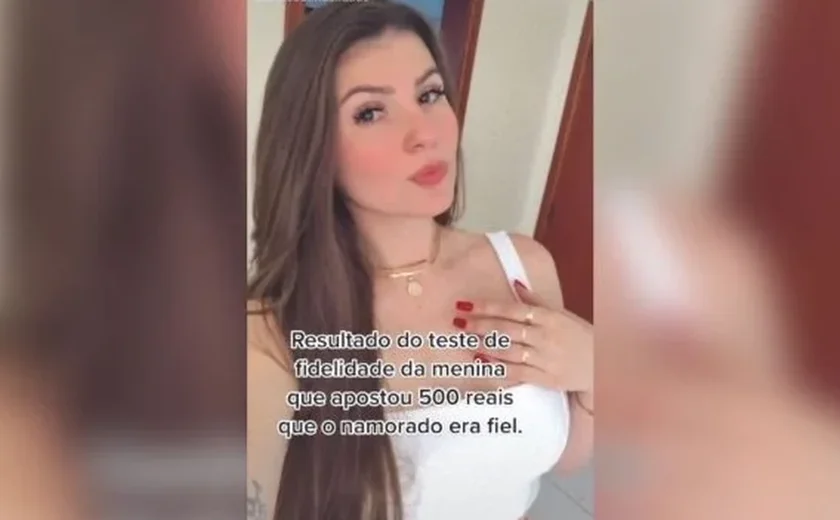 Mulher perde R$ 500 ao apostar com amiga que noivo era fiel