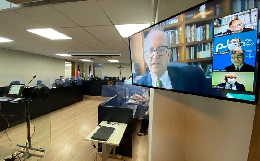 TRT/AL testa sessão do Pleno em formato híbrido