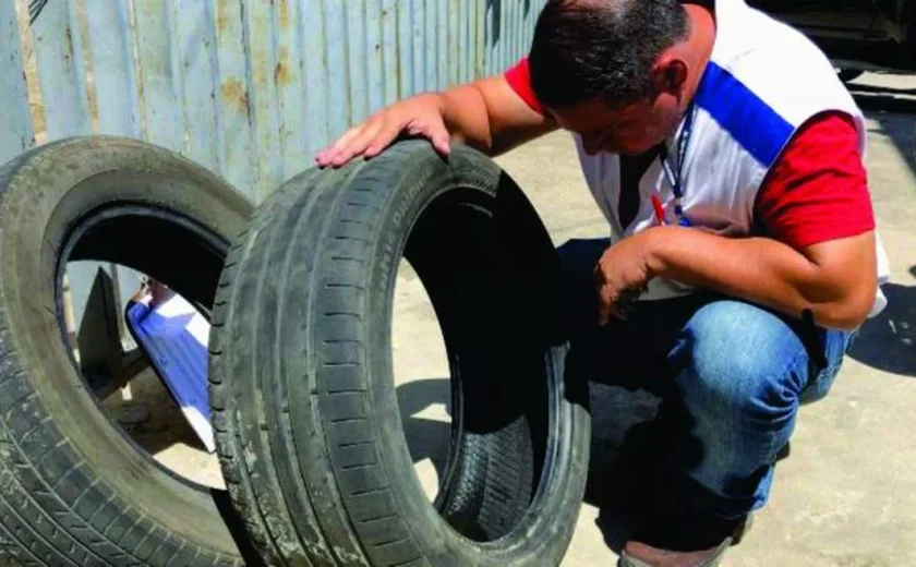 Prefeitura de Maceió realiza coleta de pneus na cidade nesta segunda-feira (18)