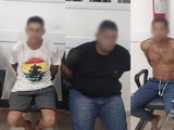 Polícia Militar prende trio suspeito de homicídio em Murici