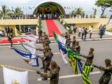 Desfile cívico-militar em Jaraguá marca as comemorações do dia 7 de Setembro