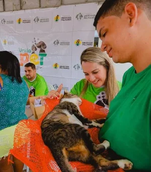União Pet: programa avança no Robertão e castra mais 60 animais