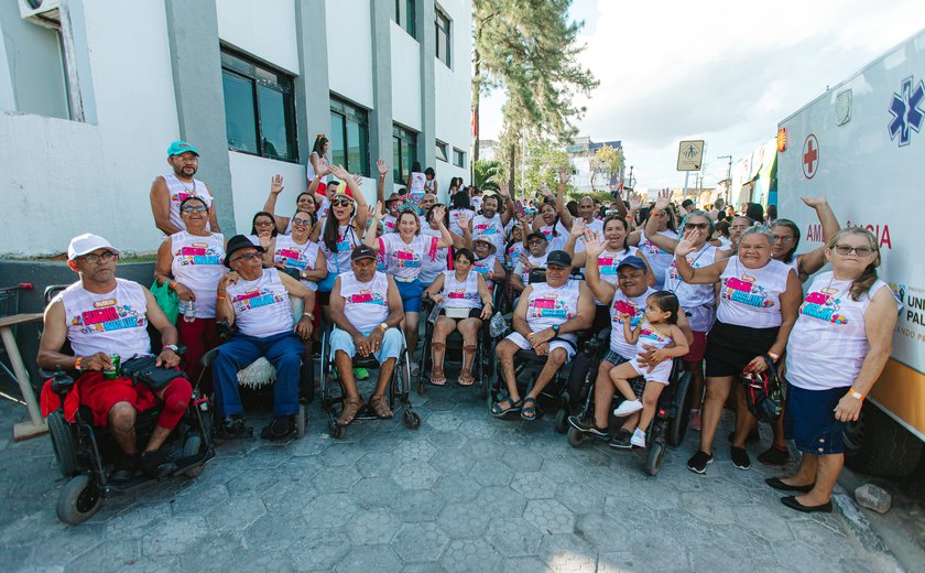Primeira-dama e secretária de Assistência Social Alane Menezes realiza o maior bloco da história da assistência e inclusão em União dos Palmares