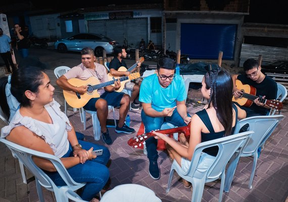 Prefeito Júnior Menezes lança projeto “Vem Tocar Comigo” e leva aulas de música para as comunidades de União dos Palmares