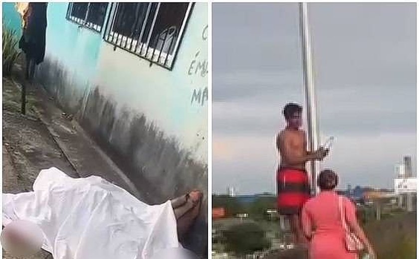 Suspeito de matar esposa é cercado e preso após ameaçar se jogar de viaduto