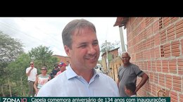 Capela comemora aniversário de 134 anos com inaugurações